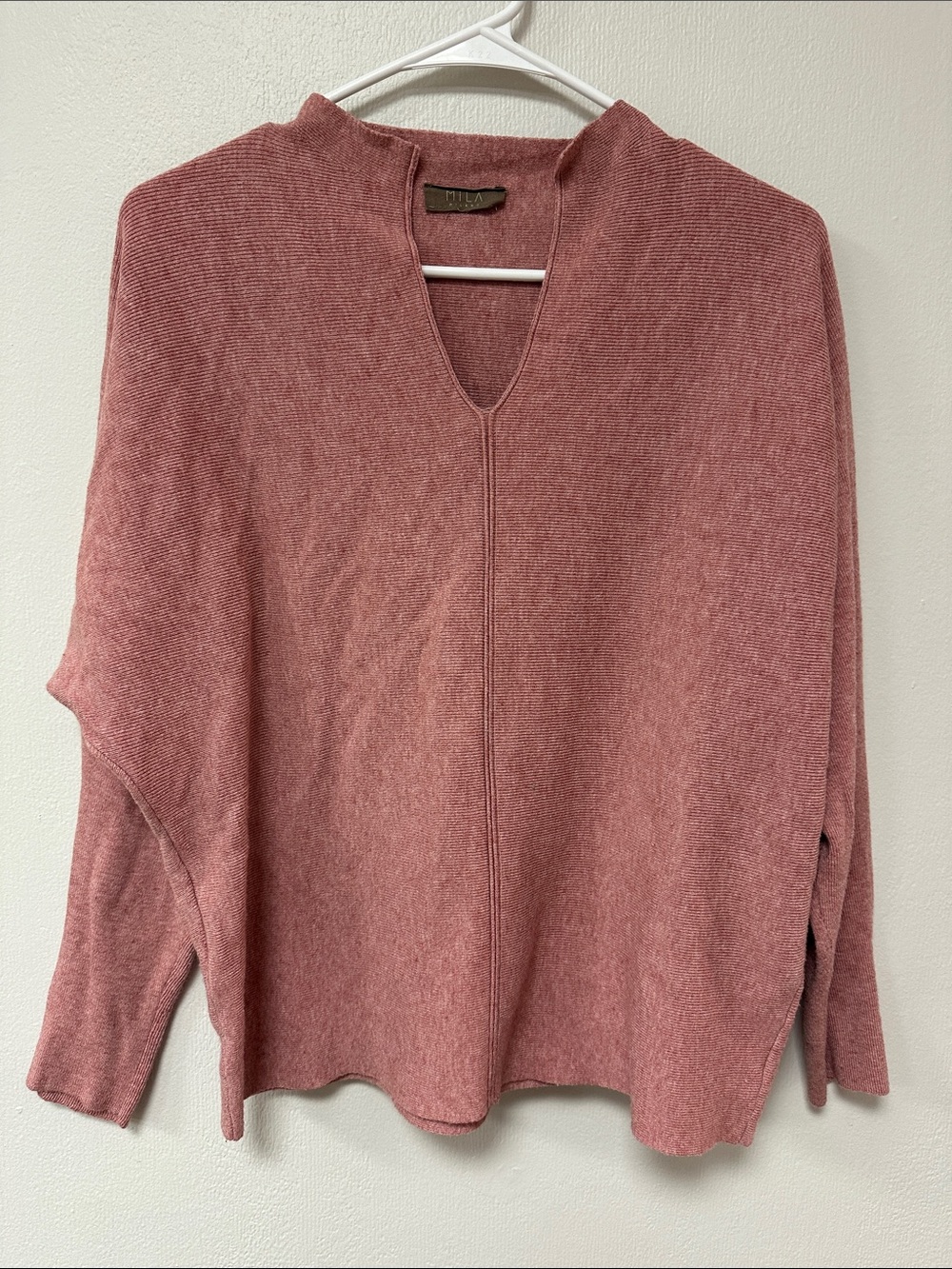 Mila Milano Rose Dust Pink Women's Sweater